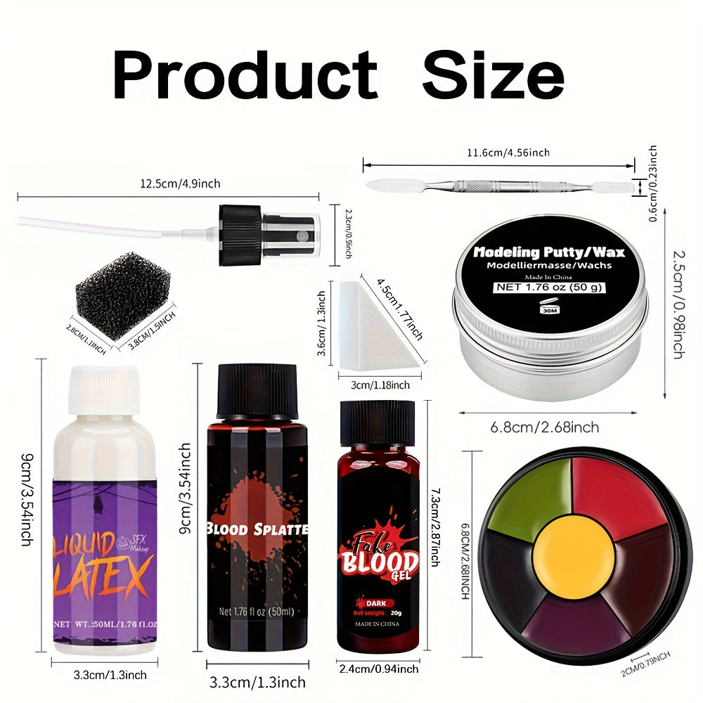 SFX makeup kit wax and tools
