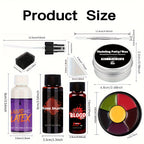 SFX makeup kit wax and tools