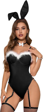 Bunny Cosplay Bodysuit Lingerie Set