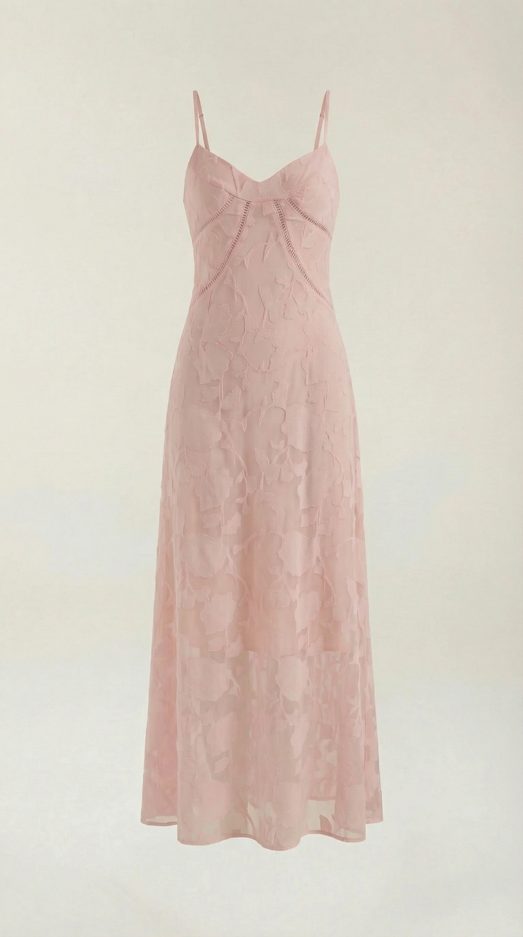 Donna Lace Maxi Dress — Women’s Sweetheart Floral Jacquard Bridal Gown Elegant Formal Evening Dress