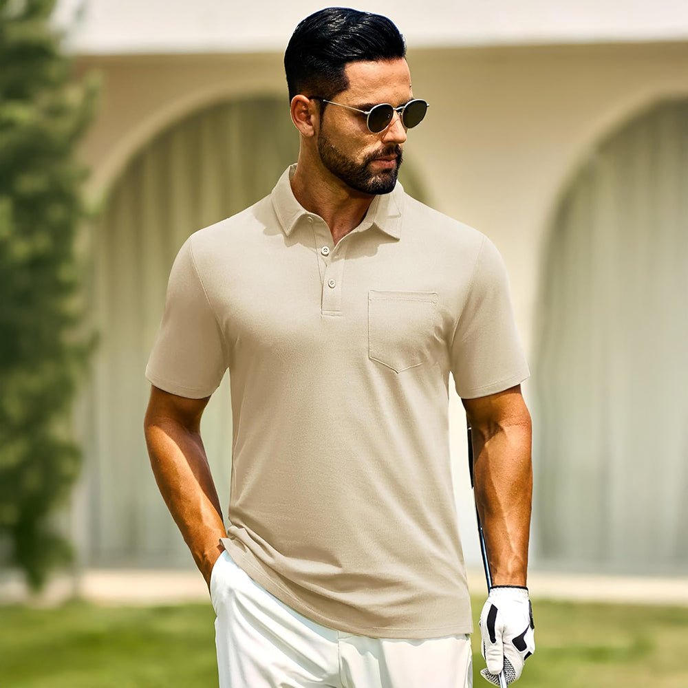Ethan | Comfortable Breathable Golf Polo Shirt for Men 2