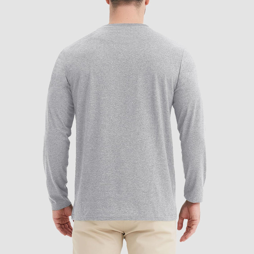 Men’s Cotton Crew Neck T-Shirt – Soft Breathable Everyday Basic Tee