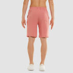 Men’s Cotton Linen Drawstring Shorts – Lightweight Summer Casual Beach Shorts