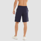 Men’s Cotton Linen Drawstring Shorts – Lightweight Summer Casual Beach Shorts