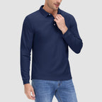 Men’s Moisture-Wicking Performance Polo Shirt – Lightweight Quick-Dry Athletic Golf Shir