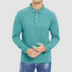 Men’s Moisture-Wicking Performance Polo Shirt – Lightweight Quick-Dry Athletic Golf Shir