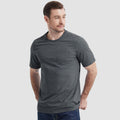 Men’s Cotton Crew Neck Pocket T-Shirt – Soft Breathable Casual Basic Tee