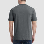 Men’s Cotton Crew Neck Pocket T-Shirt – Soft Breathable Casual Basic Tee