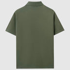 Vincent Russo Summer Knitted Shirt — Men’s Lightweight Geometric Short Sleeve Button-Up Summer Shirt