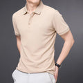 Men’s Cotton Polo Shirt – Tailored Fit Breathable Casual Short Sleeve Polo