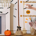 Floating Witch Broom - Magic Levitating Dancing Broomstick Halloween Prop