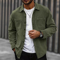 Men’s Stylish Corduroy Shirt – Comfortable Fit Timeless Modern Casual Wear
