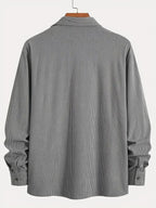 Men’s Stylish Corduroy Shirt – Comfortable Fit Timeless Modern Casual Wear