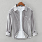 Men’s Retro Corduroy Shirt – Timeless Elegant Casual Fit Shirt