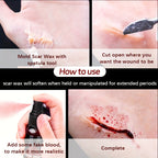 SFX makeup kit fake blood and latex