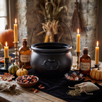 Plastic Witch Cauldron 19cm - Multi-Purpose Halloween Party Pot & Candy Bowl