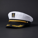 Yacht Captain Sailor Hat - Admiral Costume Accessory