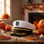 Yacht Captain Sailor Hat - Admiral Costume Accessory