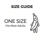 Size guide - One Size Fits Most Adults