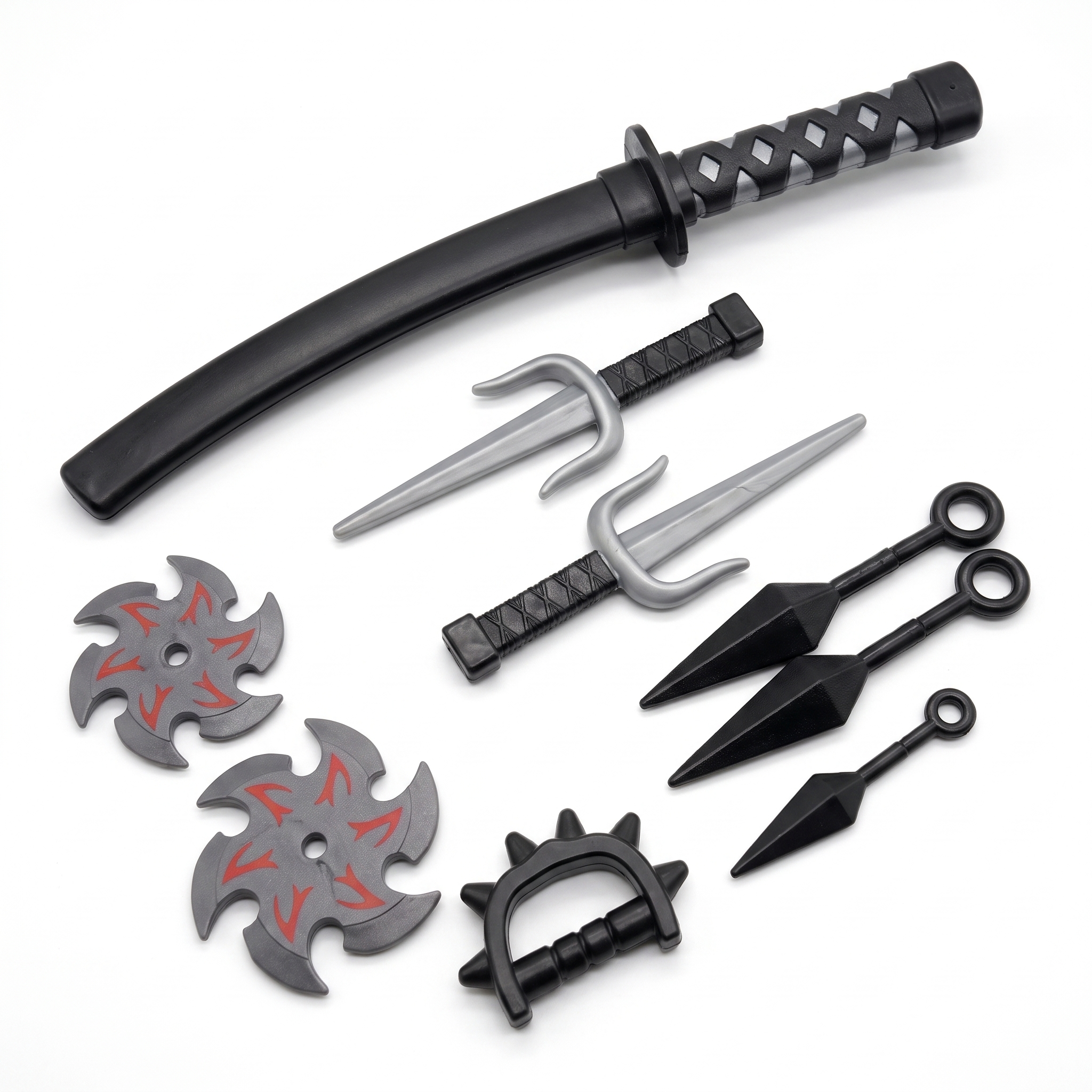 Toy ninja weapon accessories detail