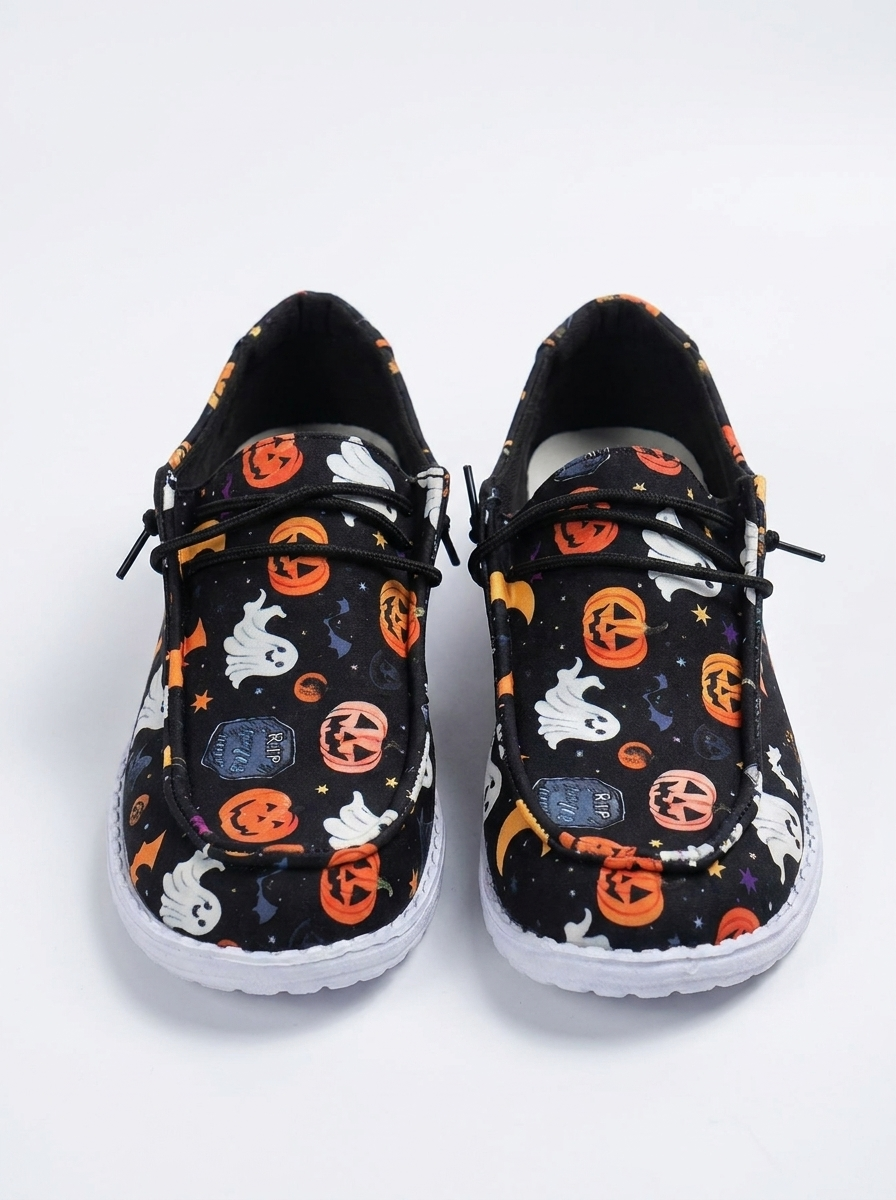 Pumpkin loafers white hero