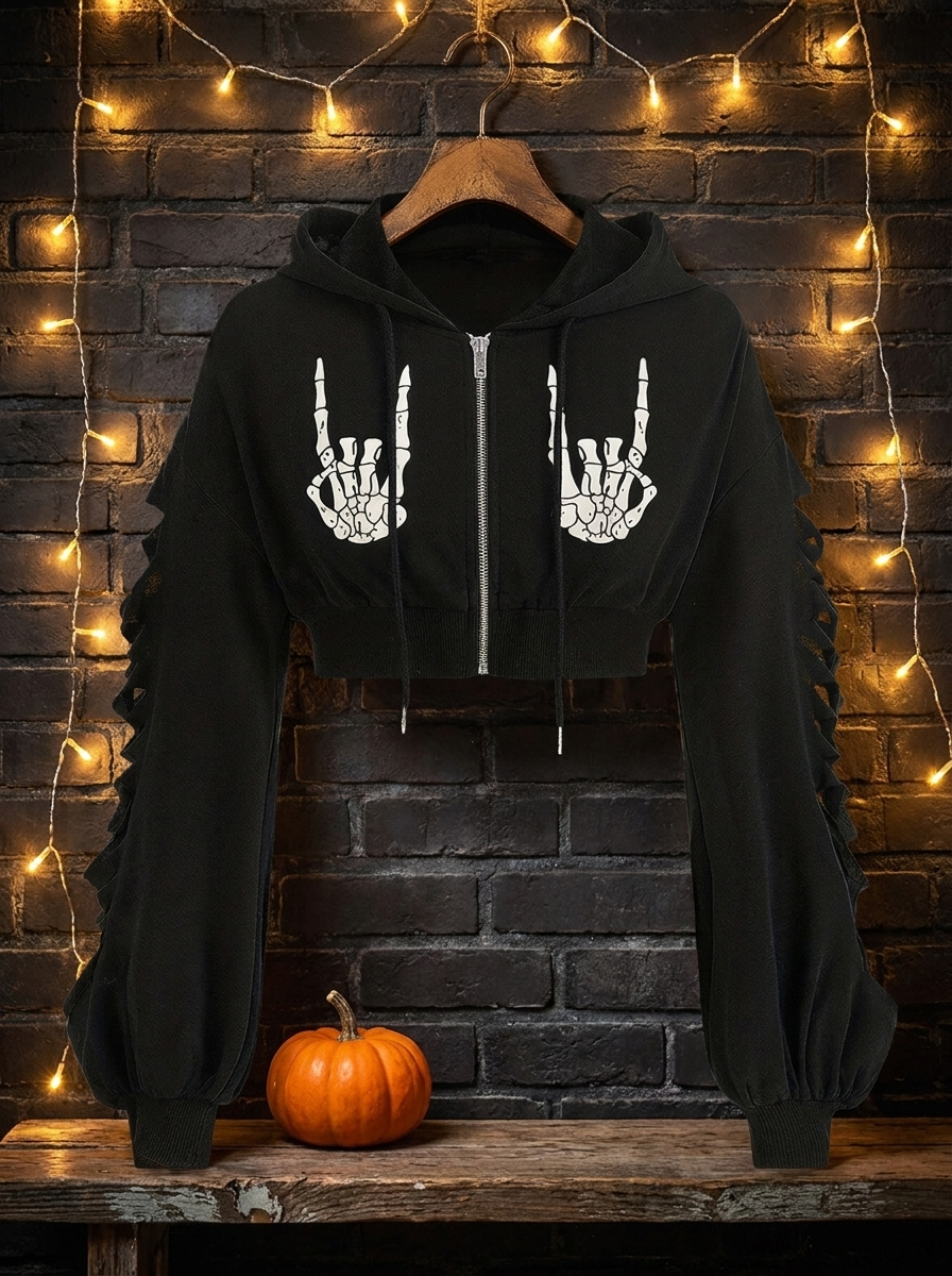 Cardigan on a boutique hanger