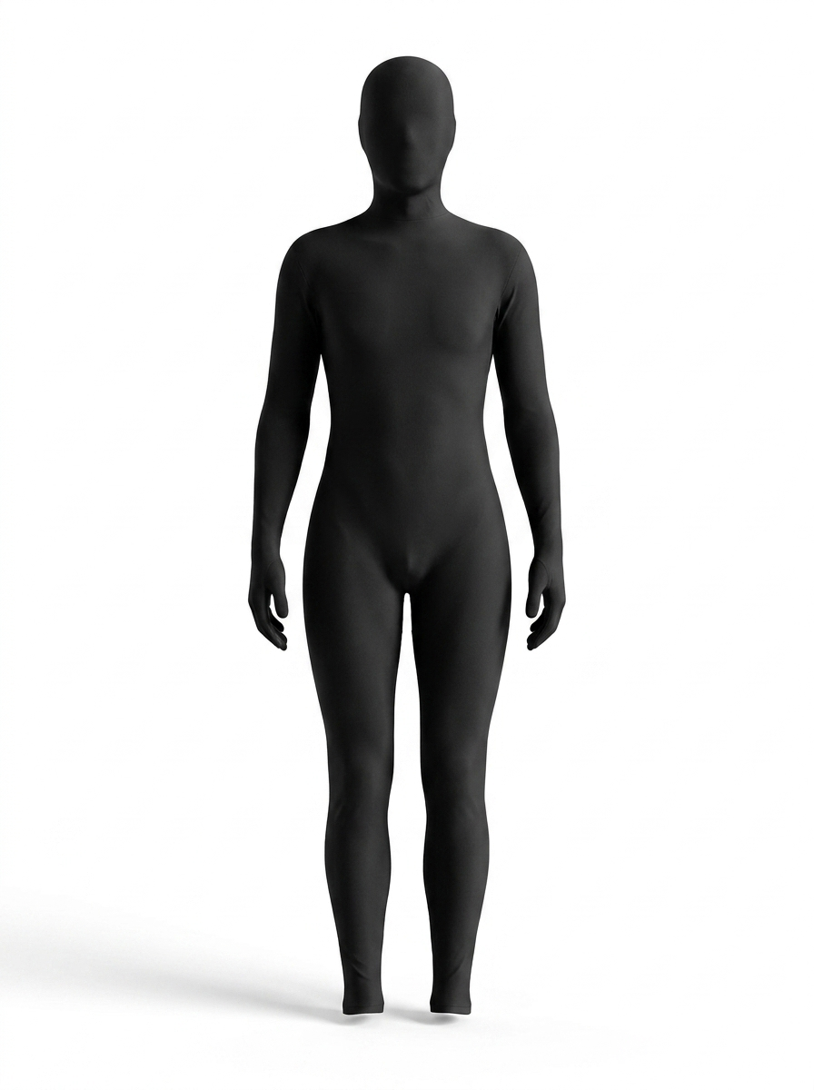 Zentai suit white hero