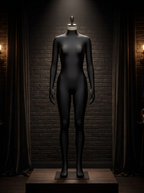 Zentai suit on a dress form
