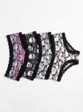 Goth lace panties 4-pack white hero