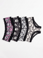 Goth lace panties 4-pack white hero