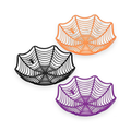 Halloween Spider Web Candy Bowls 3 Pack - white background