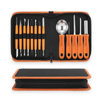 Pumpkin Carving Kit 13 piece - white background