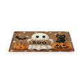 Ghost Halloween Doormat BOO - white background