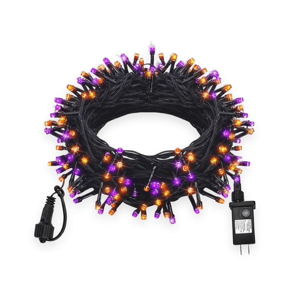 Halloween String Lights 33ft - white background