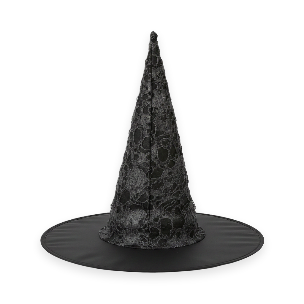 Vintage Witch Hat - white background