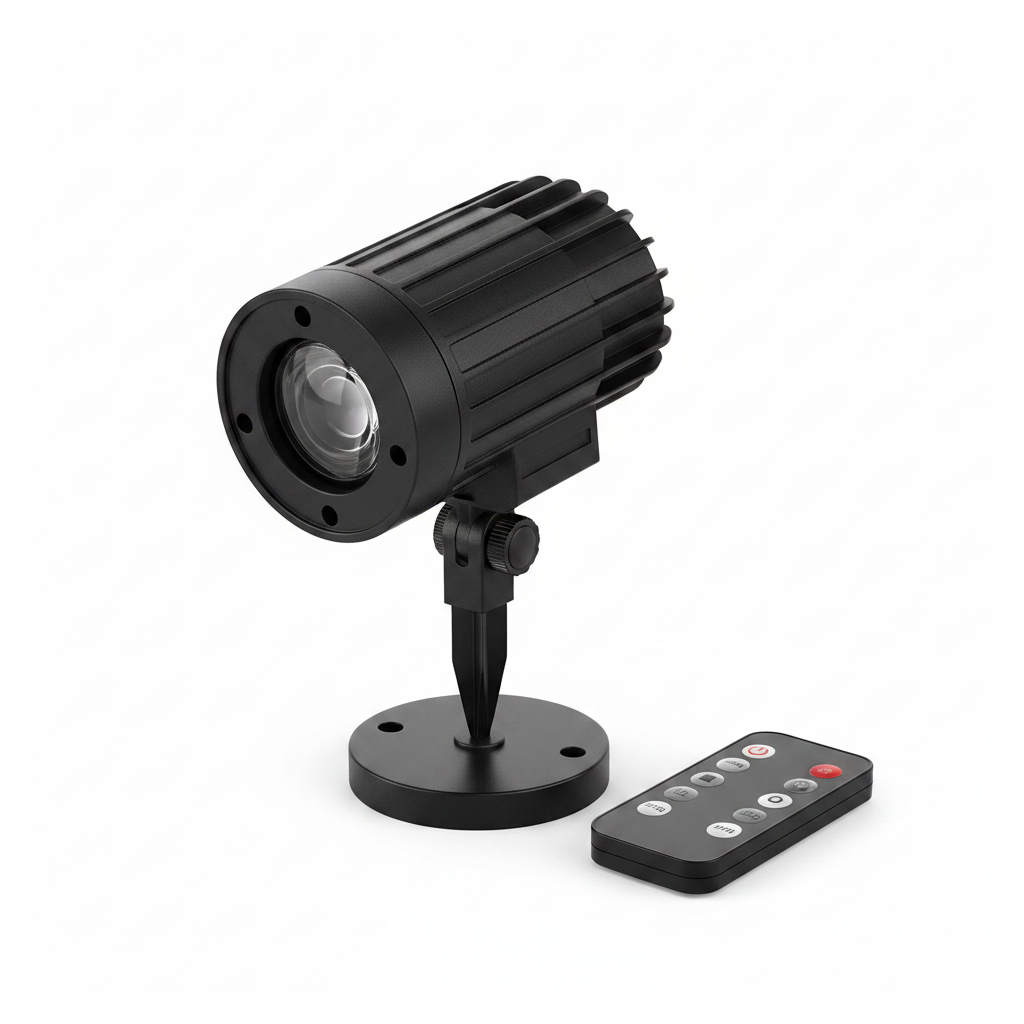 Halloween Projector Light Rotating Witch - white background