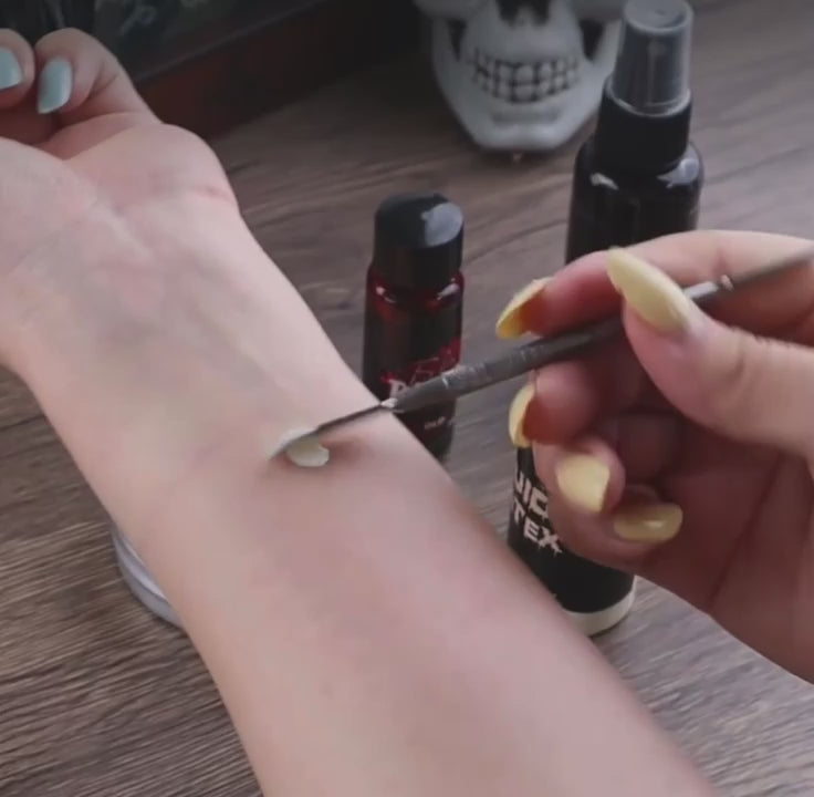 Halloween SFX makeup kit demo video